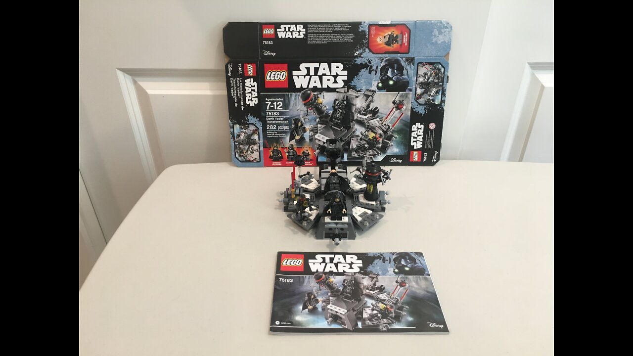 Lego Star War Set Darth Vader Transformation