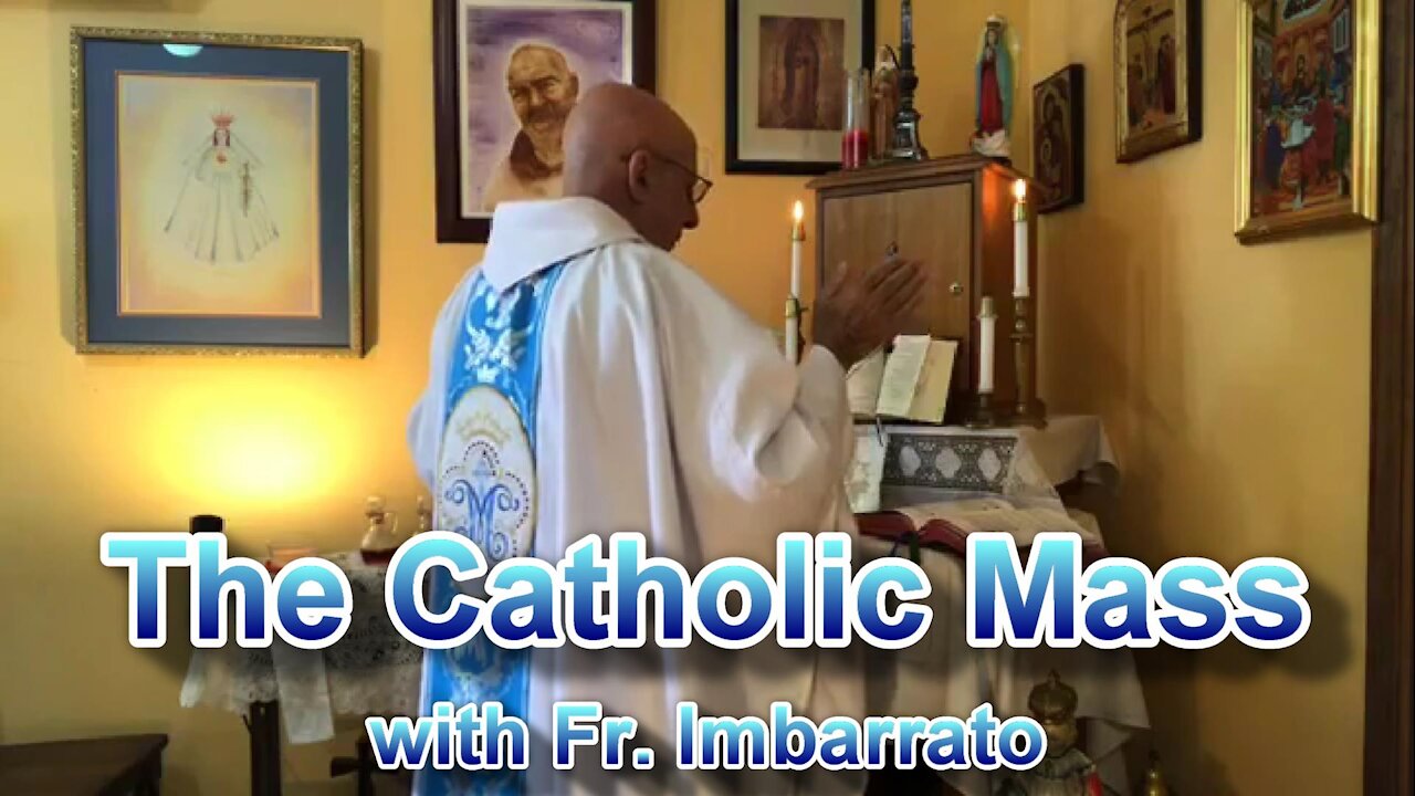 The Catholic Mass with Fr. Imbarrato | Thu, July 29, 2021