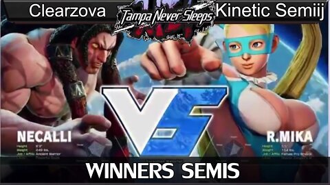 Clearzova (R.Mika) vs. Kinetic Semiij (Necalli) - Winners Semis - TNS 6