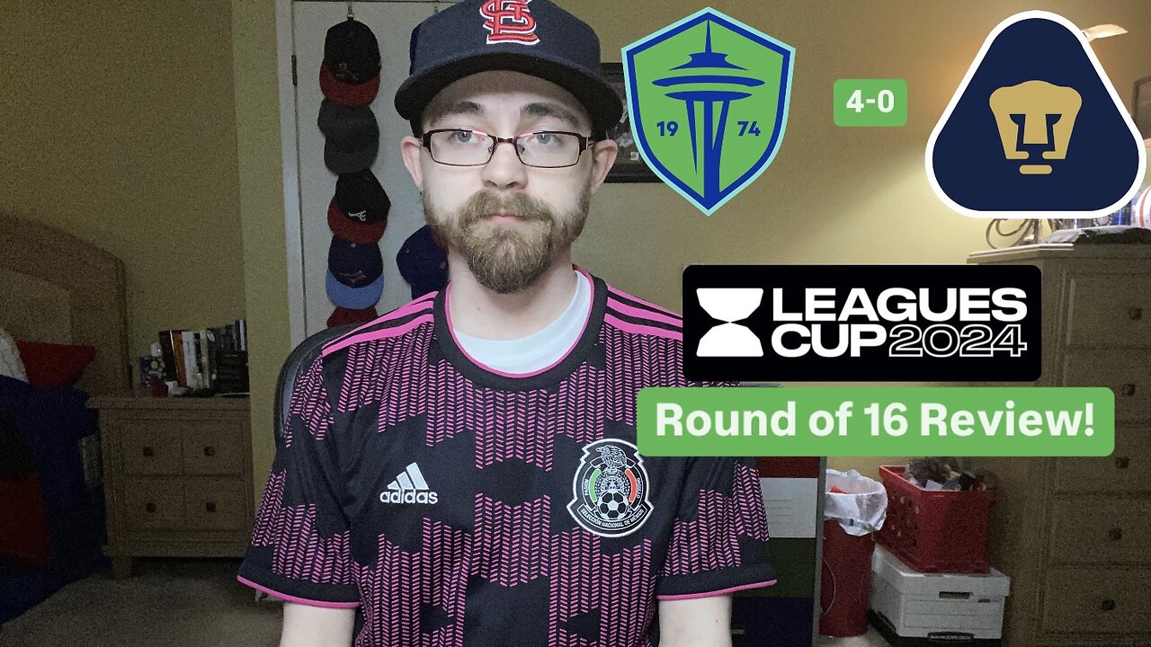 RSR6: Seattle Sounders FC 4-0 Pumas UNAM Leagues Cup 2024 Round of 16 Review!