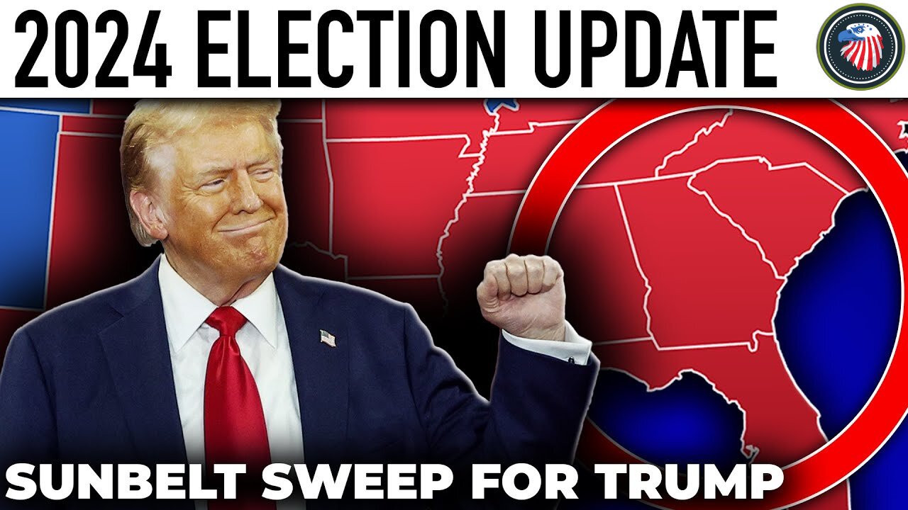 Trump Locks In Florida, Georgia, and North Carolina Ahead of 2024 Election!