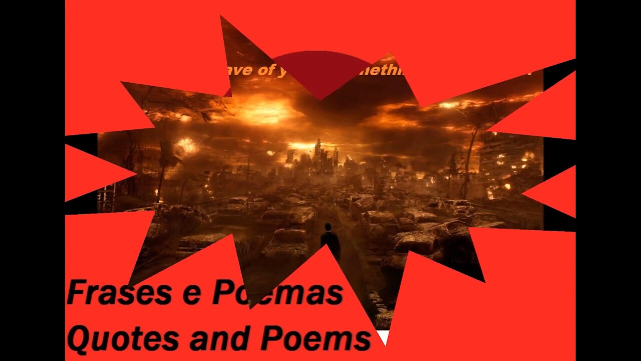 The anger I have of you is something apocalyptic! [Quotes and Poems]