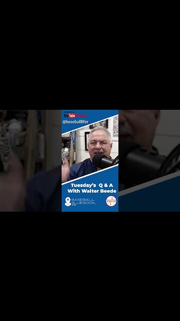 Walter Beede Q & A - Bluebook and Baseballifer Union #baseball #littleleague