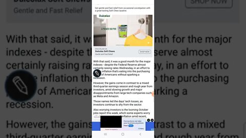 Dow Jones records its best monthly rise in nearly 50 YEARS英语