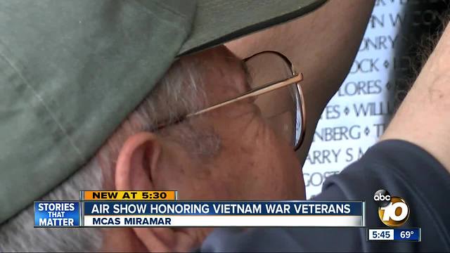 Miramar Air Show honoring Vietnam War veterans