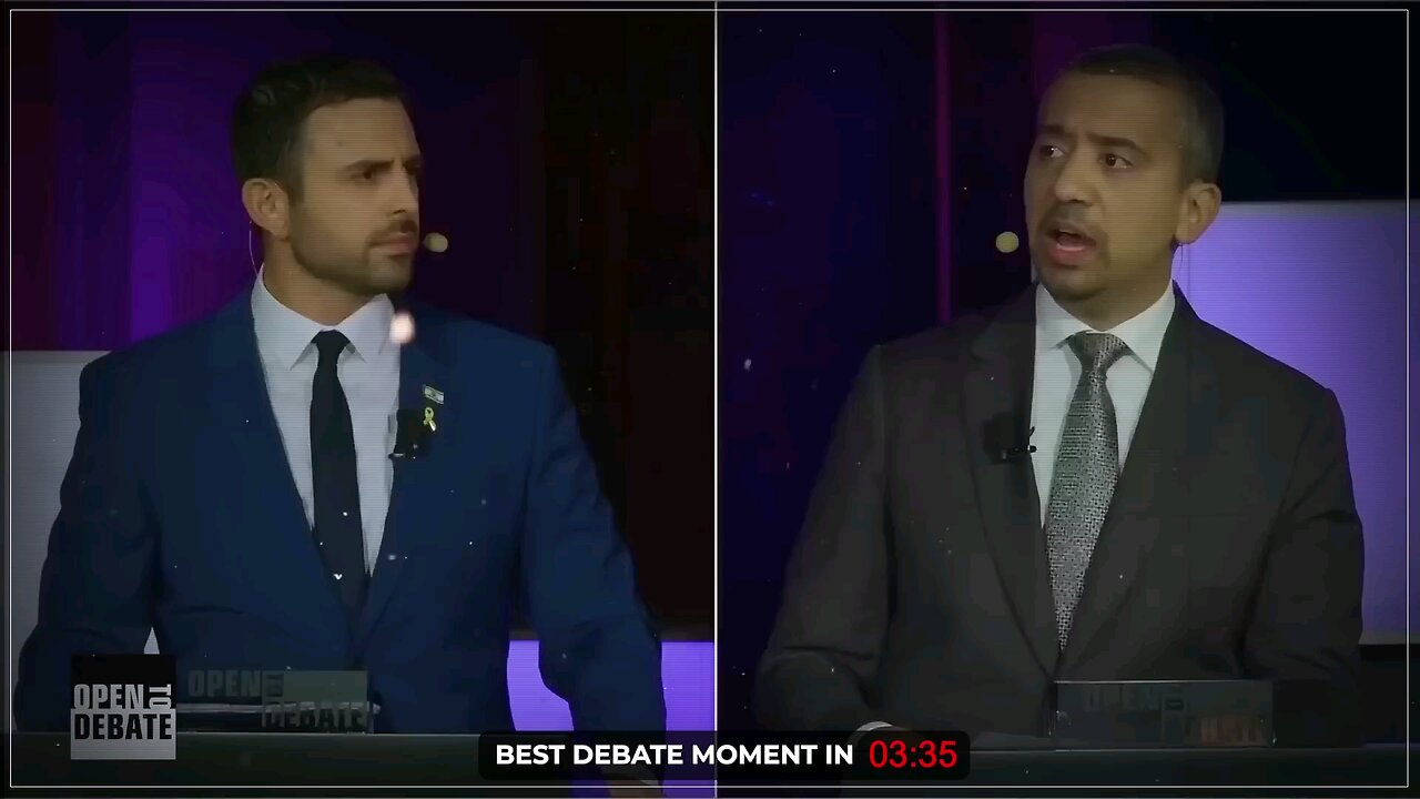 Mehdi Hassan vs Eylon Levy Heated Debate 2024