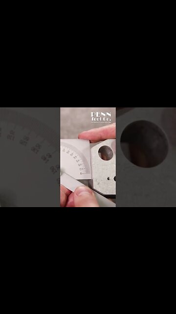 Checking Angles with a Steel Protractor