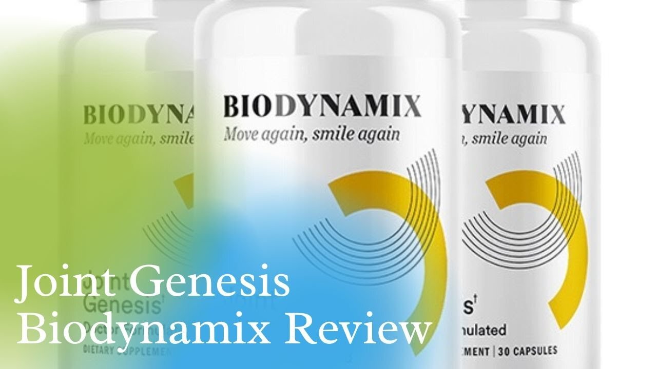 Joint Genesis Biodynamix Review - Improve Joint Function Naturally - Joint Genesis Supplement