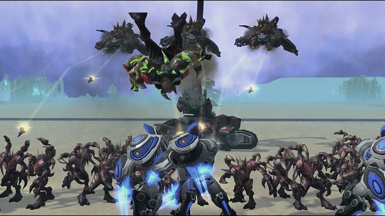 StarCraft 2 {Direct Strike} 💎 Я НАСТОЛЬКО ХОРОШ, ЧТО ДАЖЕ БОТ ЛИВНУЛ!!! )))