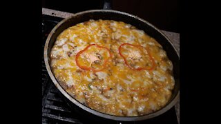 Cauliflower and carrots casserole. Awesome