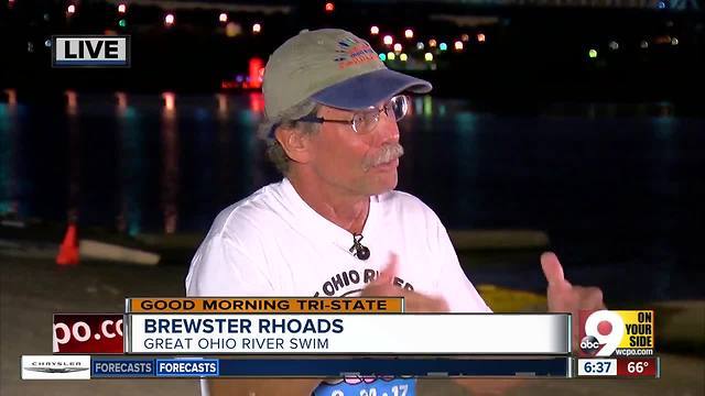 Bill Keating Jr. Great Ohio River Swim