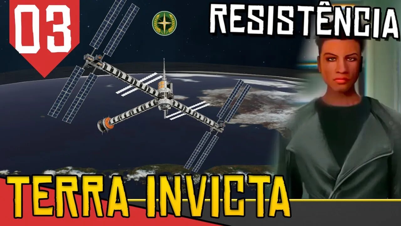 Construindo uma ESTAÇÃO ESPACIAL - Terra Invicta Resistência #03 [Gameplay PT-BR]