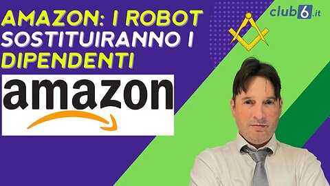 Amazon e `pronta a licenziare tutti i suoi dipendenti e analisi del loro logo massonico