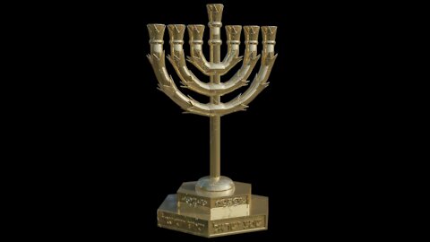 Temple Menorah - Original Creation - 01