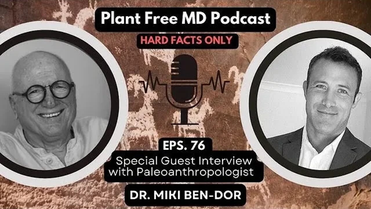 The History of Humanity, with Paleoanthropologist Dr Miki Ben-Dor, PhD!
