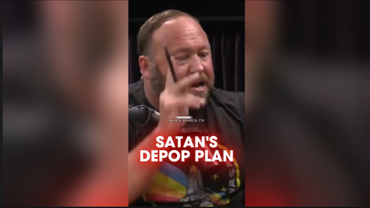 Alex Jones: Satan Working With Globalists To Destroy God's Creation - Joe Rogan 1255