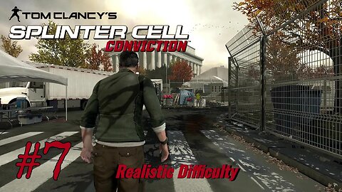 Tom Clancy's Splinter Cell Conviction: Realistic Difficulty Part 7 Lincoln Memorial