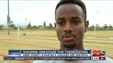 Bakersfield athletes and coaches share gratitude