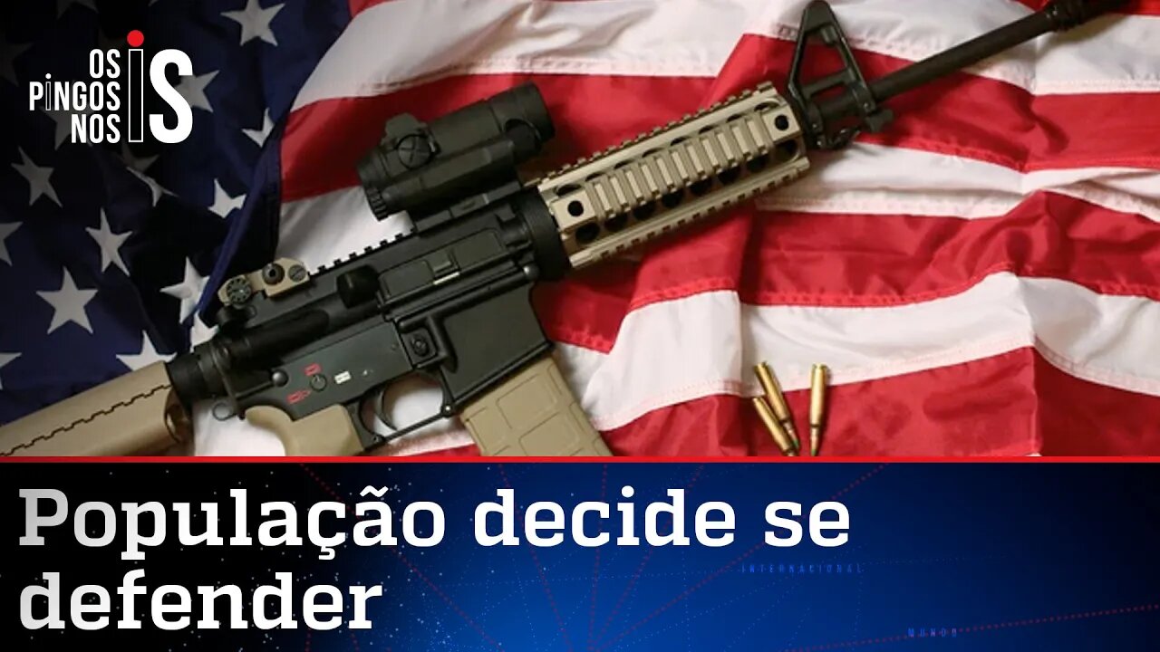 Vendas de armas disparam nos Estados Unidos em 2020