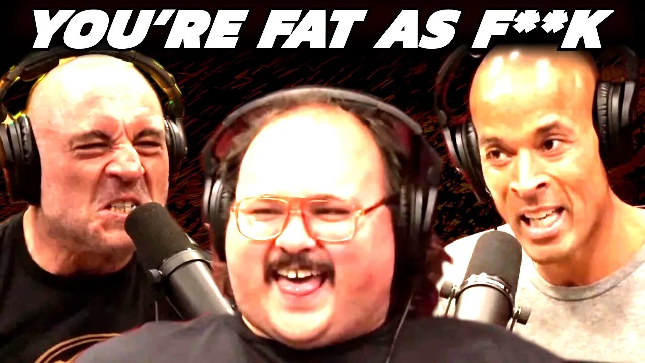 Joe Rogan Bullies Overweight Guest Stavros Halkias With David Goggins