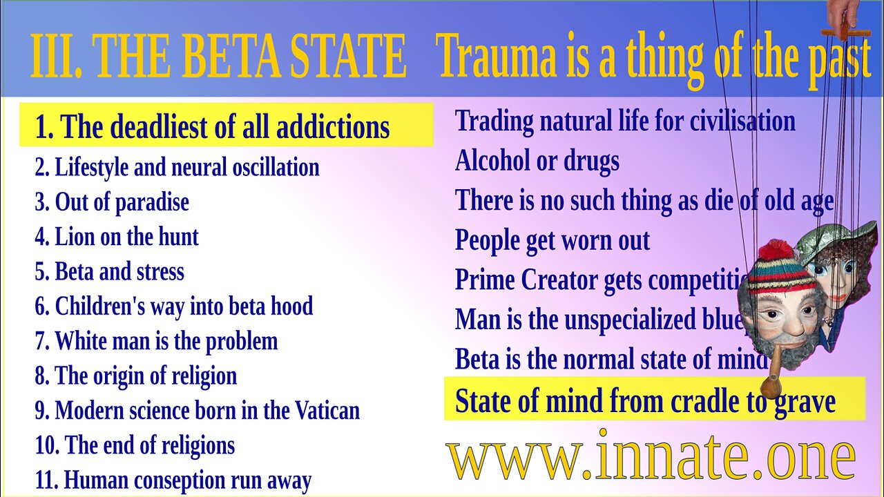 #49 Which one is you? - Trauma is a thing of the past – State of mind from cradle to grave