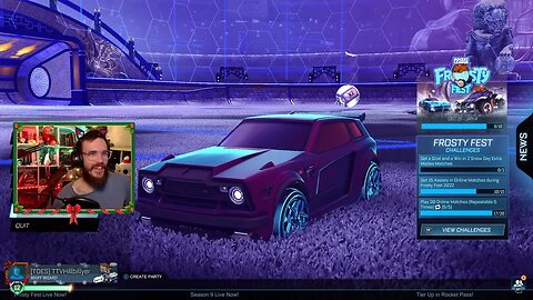 🎄CARS IN A BALL🎄GRINDING RANKED UNTIL WE HATE OURSELVES🎄COME HANGOUT!🎄2022-12-22