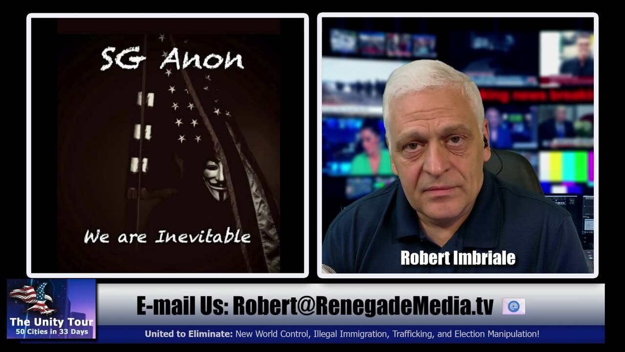 SG joins The Unity Tour with Rob Imbriale @Renegade Media TV