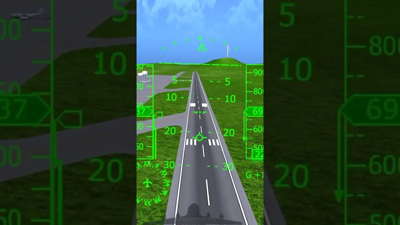 The Perfect Plane Landing | Turboprop Flight Simulator #shorts