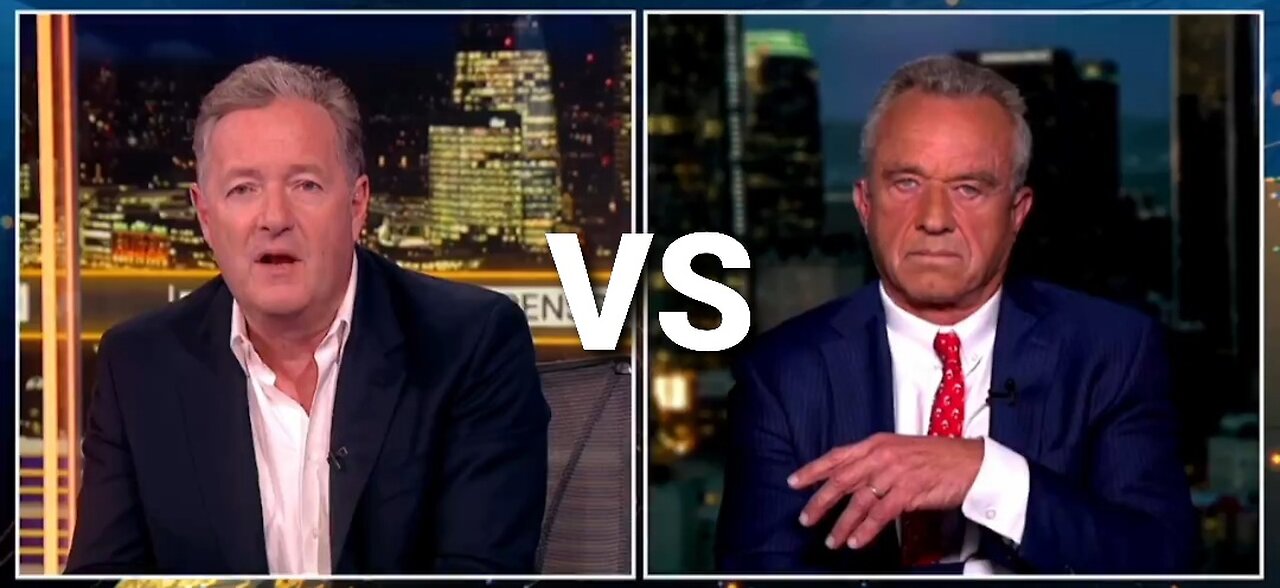 RFK Jr. VS Piers Morgan: RFK Jr. Rails Against Having Any Ceasefire In Gaza