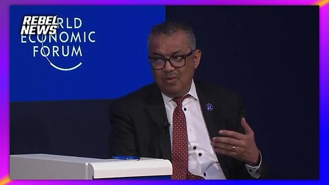 WEF WHO TEDROS TALKS ABOUT DISEASE X