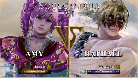 SoulCalibur VI — Amesang (Amy) VS Vampyerion (Raphael) | Xbox Series X Ranked