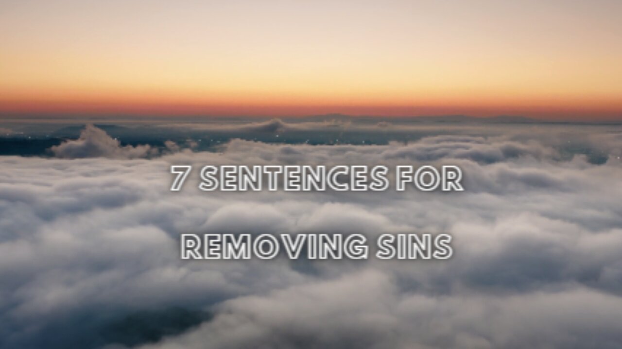 7 Sentences For Removing Sins | Islamic Quotes | Duas