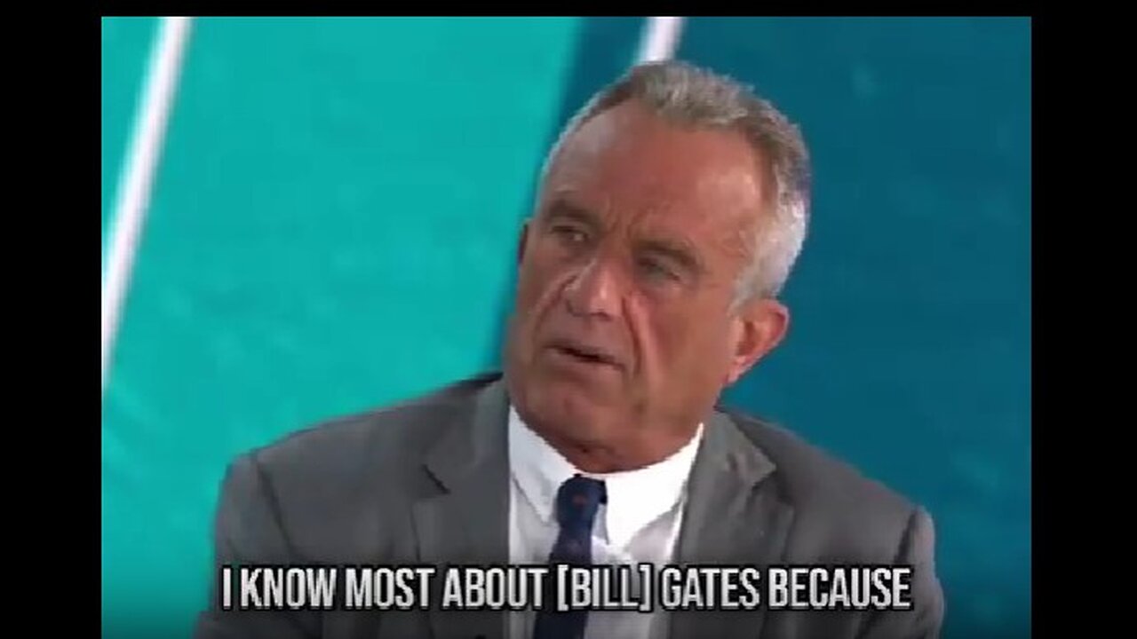 Robert F. Kennedy Jr Says Bill Gates Uses 'Philanthrocapitalism' to Enrich Himself