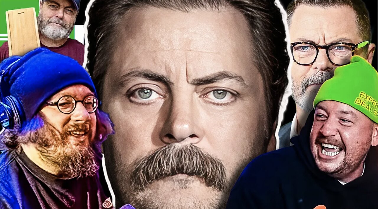 Nick Offerman OUTED as a PHONY! (+Enterprise Ban, Guitars & MOM Torture) - Sam Hyde Nick Rochefort