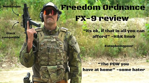 Freedom Ordnanace FX-9, A Review of the Budget PDW