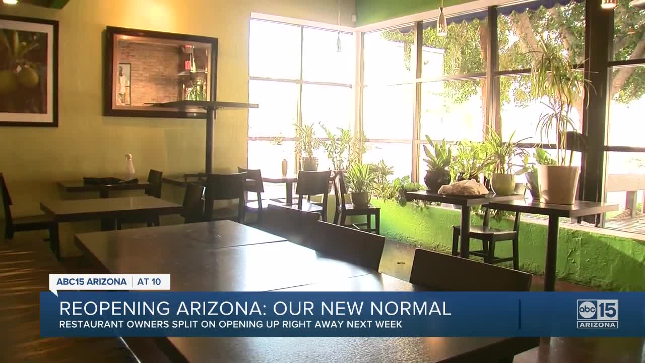 Reopening Arizona restaurants: Our new normal