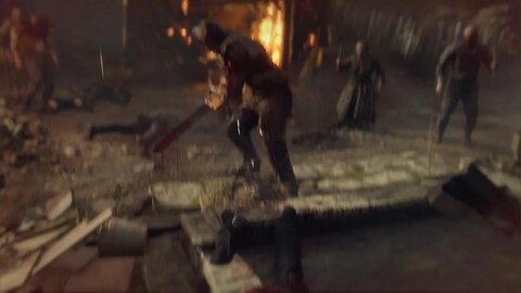 Resident Evil 4 Chainsaw Death