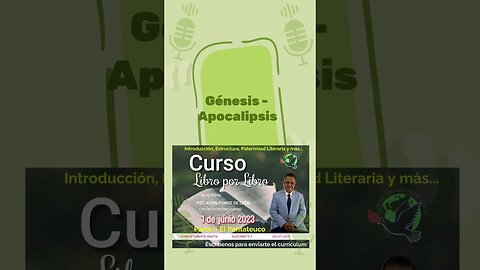 Promo Curso de la Biblia Libro por Libro