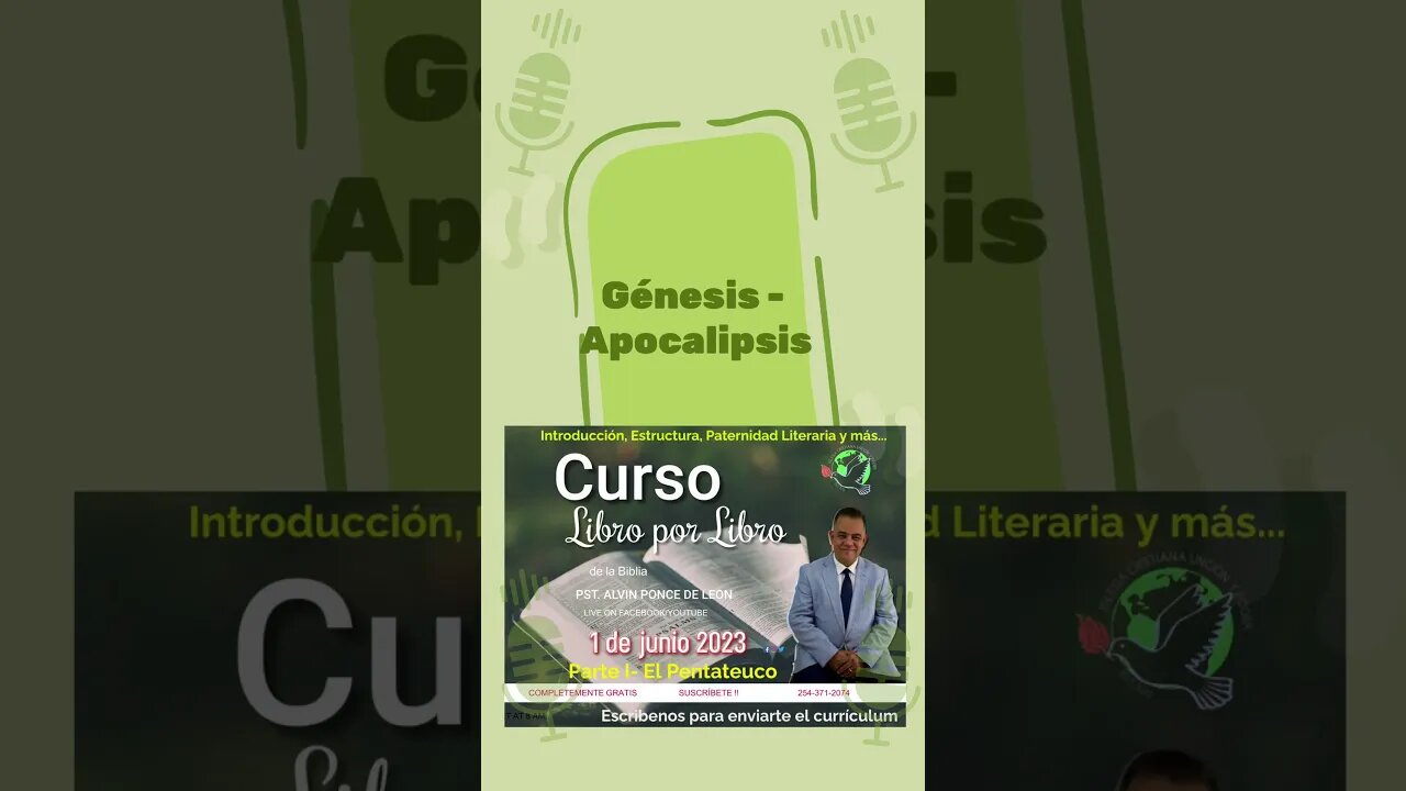 Promo Curso de la Biblia Libro por Libro