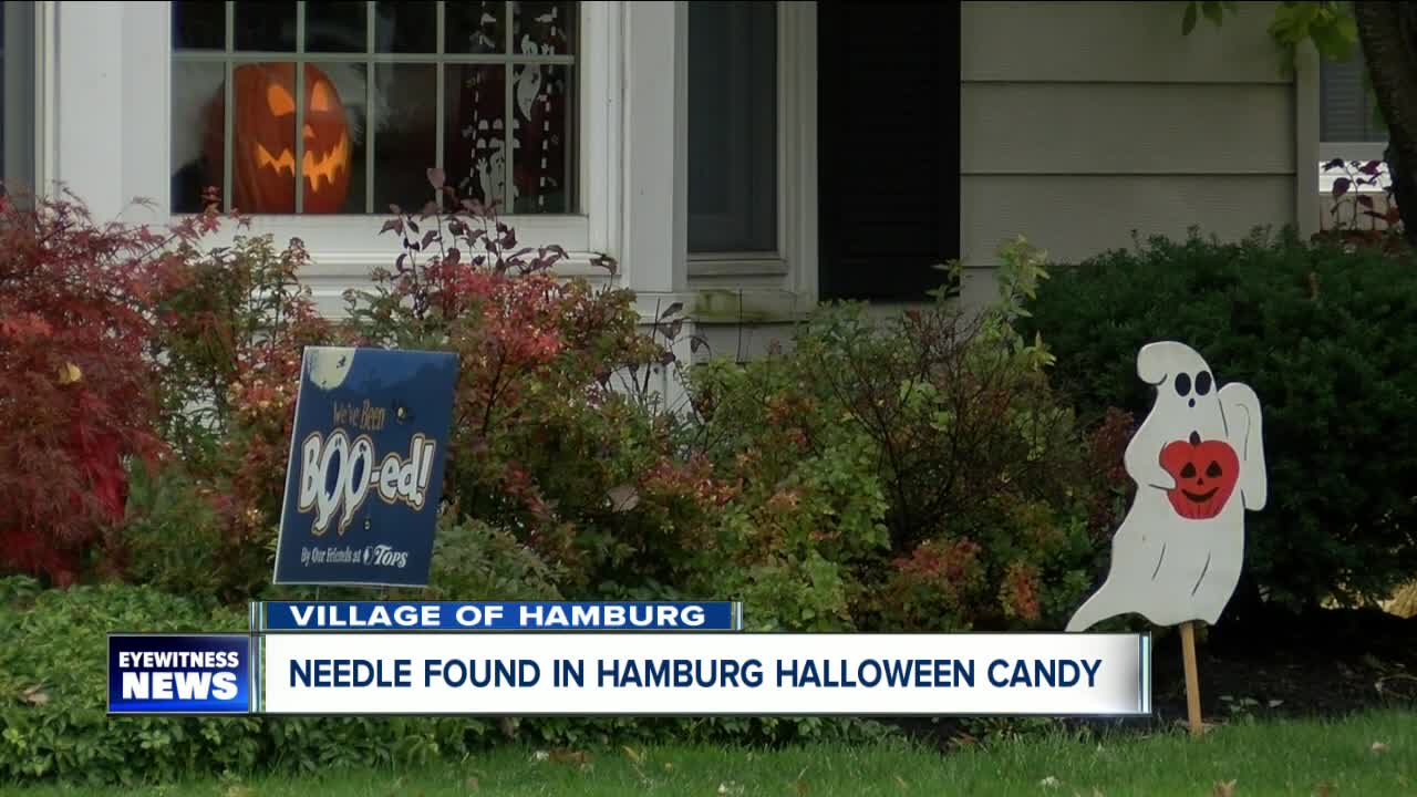 Needle found in Hamburg Halloween Candy