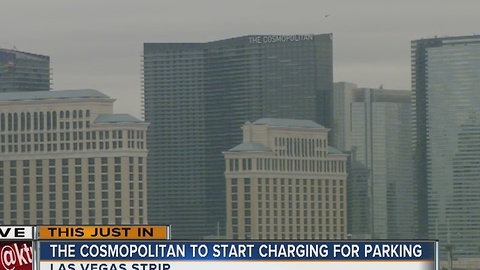 UPDATE: The Cosmopolitan of Las Vegas joins paid parking club