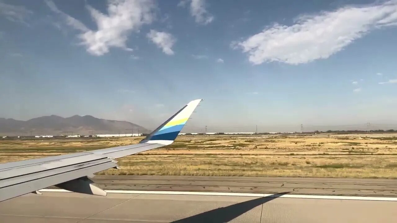 Skywest Embraer 175 Takeoff - Salt Lake City - September 2022