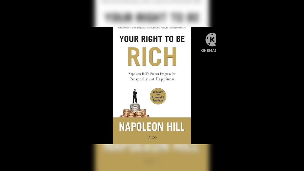 you right to be rich by Napoleon hill