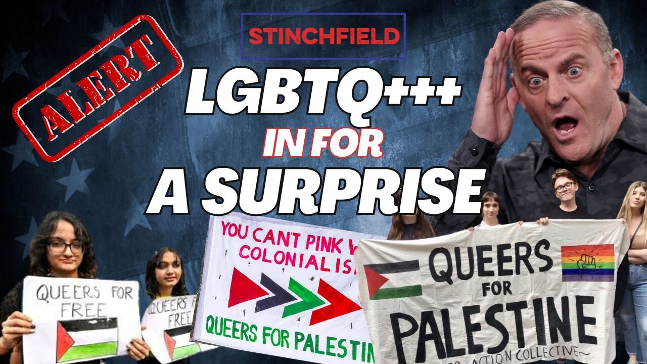 Un-Informed Anti-Israel Protestors Have No Idea Gays Routinely Killed in Palestine. Just Listen...