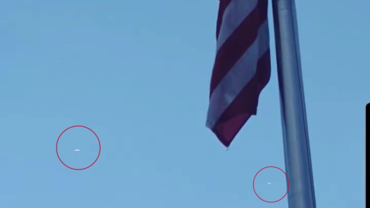 Two Tic-Tac UFO's over Dover Ohio, August 18th 2022