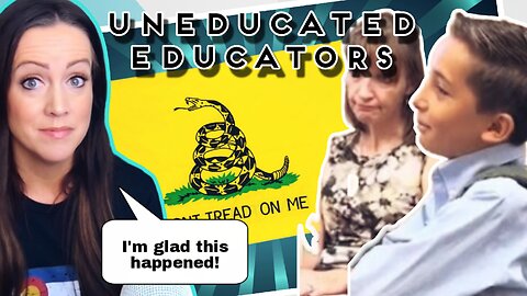 Seventh Grader SCHOOLS Woke Teachers || Exposes Their Blatant DOUBLE STANDARDS