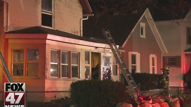 Home suffers minor damage after overnight fire in Lansing