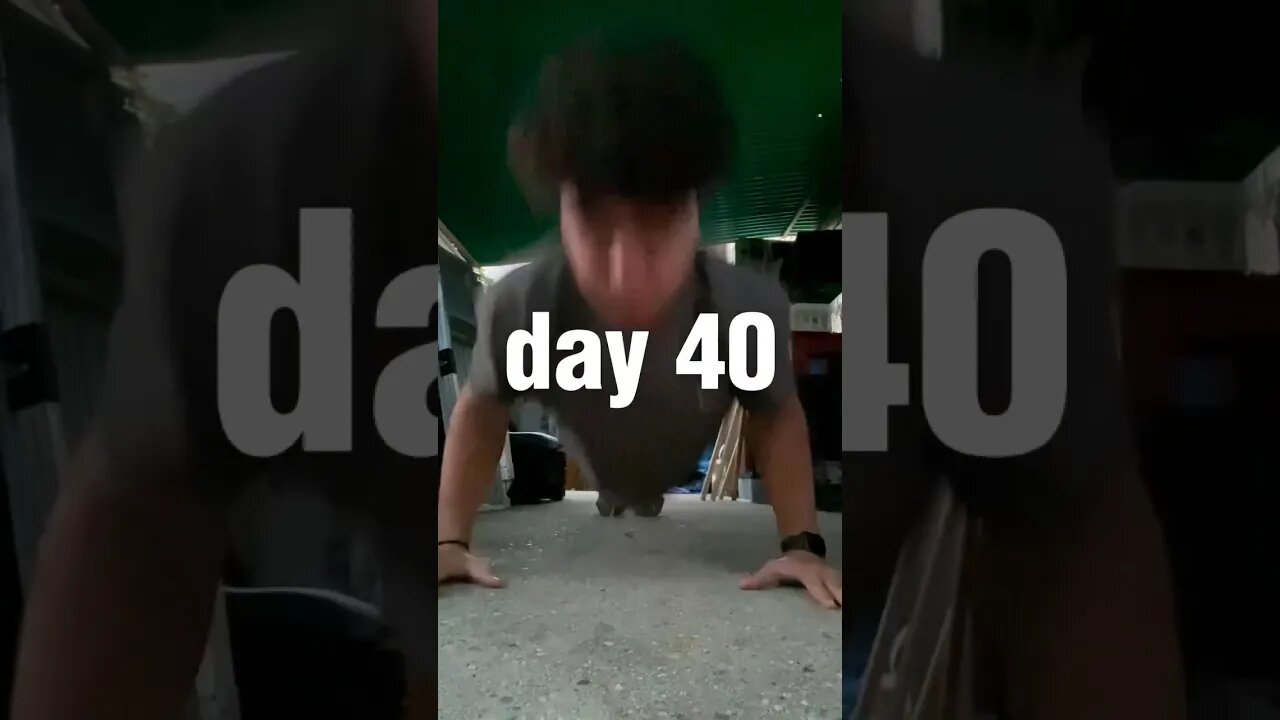 100 Push-ups Everyday Day 40