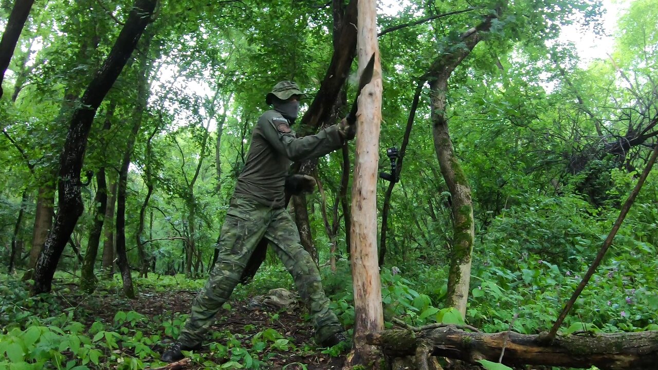 JOE X NEARLY DIED - TREE DOWN IN THE JUNGLE!!!