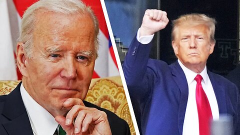 Why isn't Biden talking about Trump's arrest?